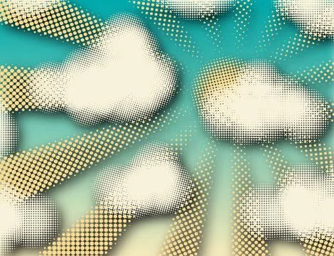 Fair weather Stock Illustration