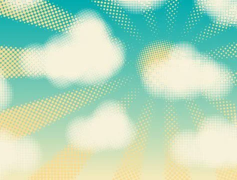 Fair weather Stock Illustration