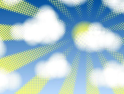 Fair weather Stock Illustration
