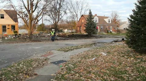 Fairborn Tragedy Stock Footage 9203911