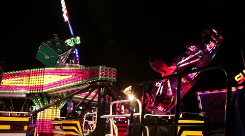 Fairground 02 Stock Footage 2851580