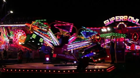 Fairground 05 Stock Footage 2849483