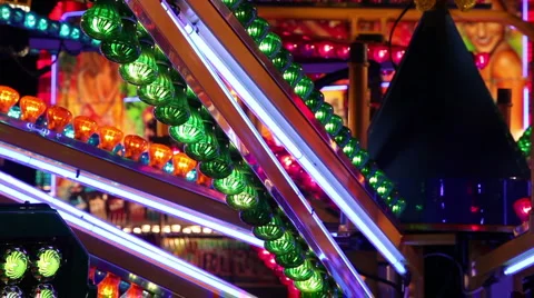 Fairground 09 Stock Footage 2858631