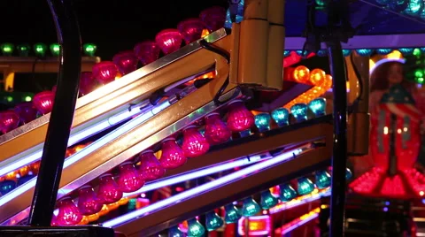 Fairground 10 Stock Footage 2857960