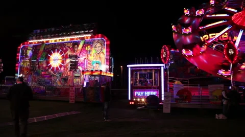 Fairground 17 Stock Footage 2866905