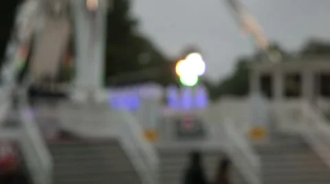 Fairground air 7206 pull focus Stock Footage 8518469