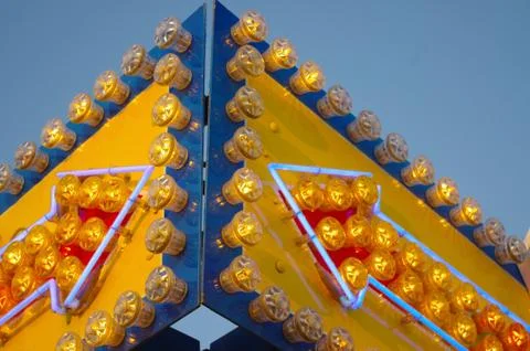 Fairground arrows Stock Photos