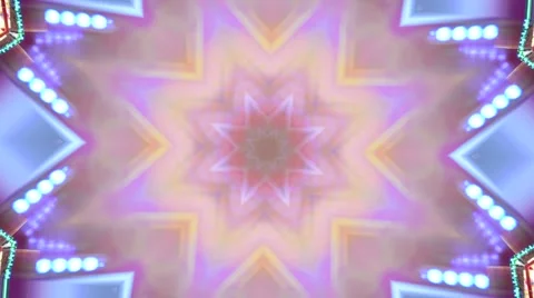 Fairground Kaleidoscope Stock Footage 57273630