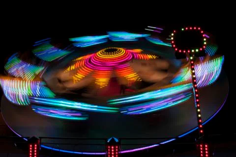 Fairground Foto stock