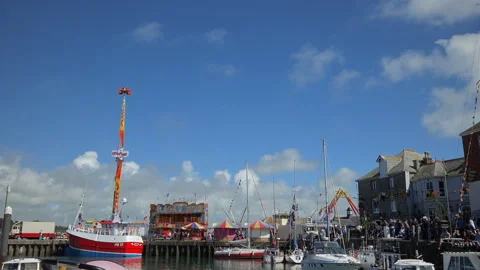 Fairground timelapse Stock Footage 245268917