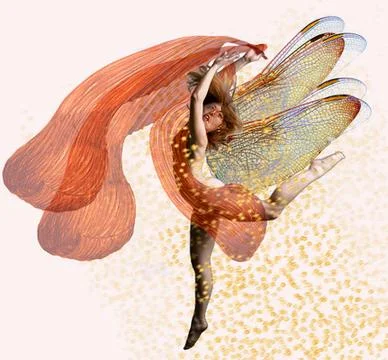 Fairie Stock Illustration