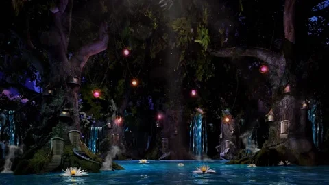 Fairies forest Left 2022 Stock Footage 169073506