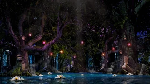 Fairies forest Right 2022 Stock Footage 169076066