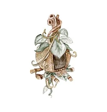 Fairie's house Stock Illustration