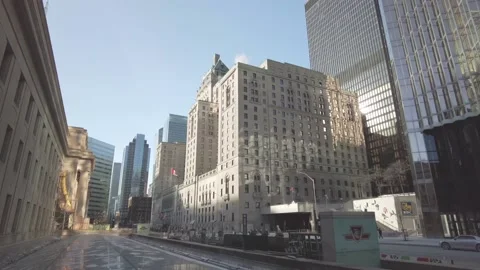 FAIRMONT HOTEL DOWNTOWN Stock Footage