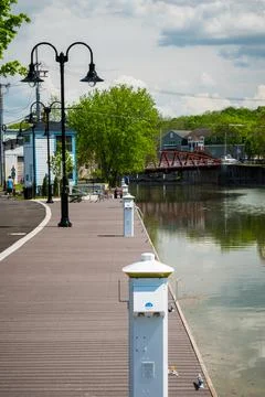 Fairport Dock Stock Photos