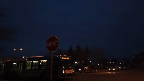 Fairview Mall Bus Station Stock Footage 105468019