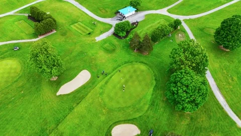 Fairways and Fun - Drumlins Country Club - Syracuse, NY 库存影片 336511704