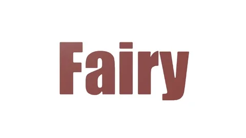 Fairy Animated Tag Cloud On White Background Stock Footage 107237178