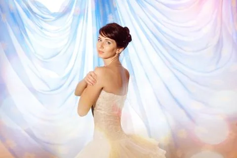 Fairy bride Stock Photos