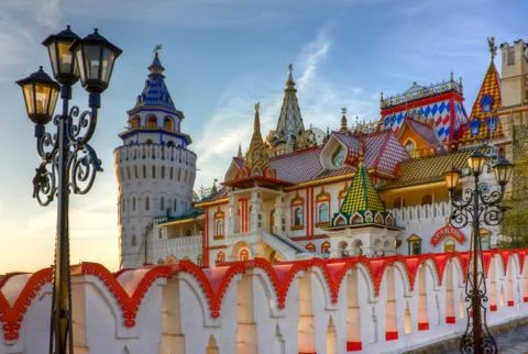 Fairy castle Stock Photos
