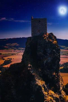 Fairy castle Stock Photos