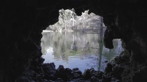 Fairy Cave Stock Footage 40078718