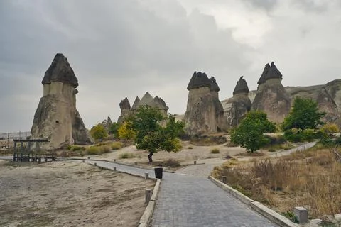 Fairy Chimneys 2 Stock Photos