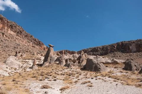 Fairy chimneys Stock Photos