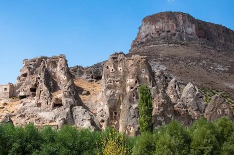 Fairy chimneys Stock Photos