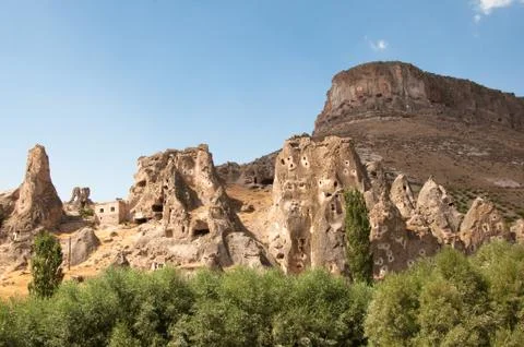 Fairy chimneys Stock Photos