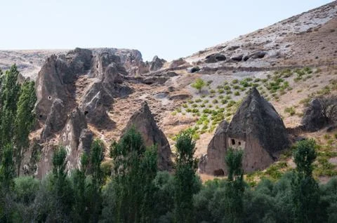 Fairy chimneys Stock Photos