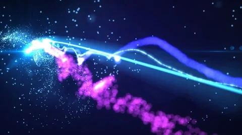 Fairy Dust Trails Aura Stock Footage