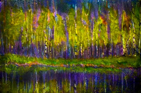 Fairy forest Stock Illustration