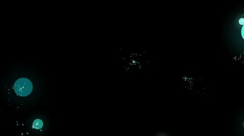 Fairy Glitter Dust 70s Blue Blau Stock Footage 1089778