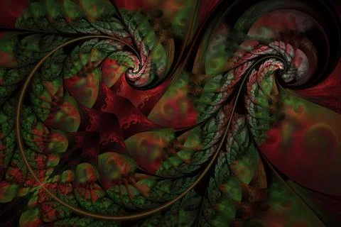 Fairy Infinite Abstract floral pattern. Bright colors and sparkling texture. Illustrazione stock