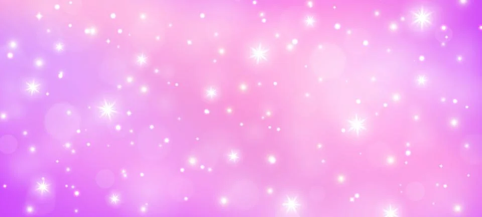 Fairy iridescent gradient magic sky background, Illustrazione stock