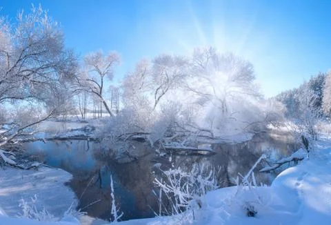 Fairy landscape Stock Photos