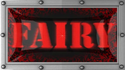 Fairy on led 스톡 동영상 8719796