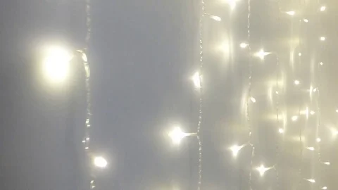 Fairy Lights Stock Footage 90896474