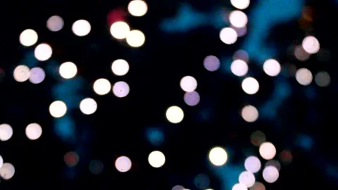 Fairy Lights Graded Stock Footage 237007447