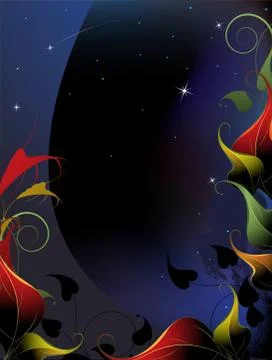 Fairy night Stock Illustration