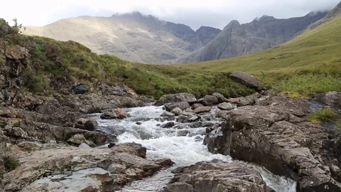 Fairy pools Stock Footage 94087286