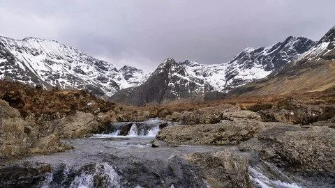 Fairy pools Stock Footage 97851560