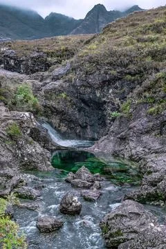 Fairy Pools, Isle of Skye Stock Photos