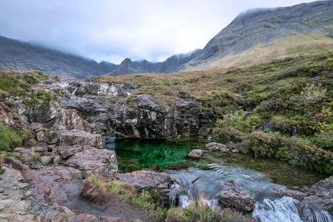 Fairy Pools, Isle of Skye Stock Photos