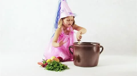 Fairy preparing a magical mixture 動画素材 11811071