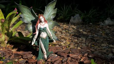 Fairy Statue 2 库存照片