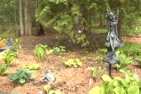 Fairy statue footage Stock Footage 148722
