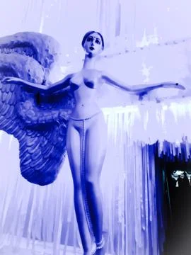 Fairy statue Stock Photos